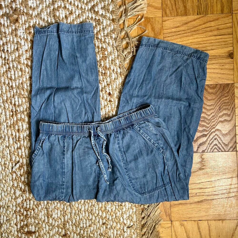Splendid stretchy denim cotton capri pants